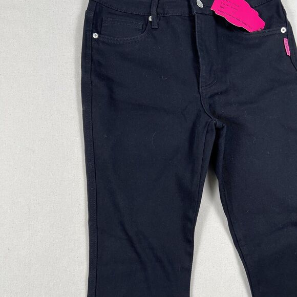 NWT Trash And Vaudeville Dream Bootcut Jeans Women’s 27/5 Black Stretch Denim - Picture 9 of 16